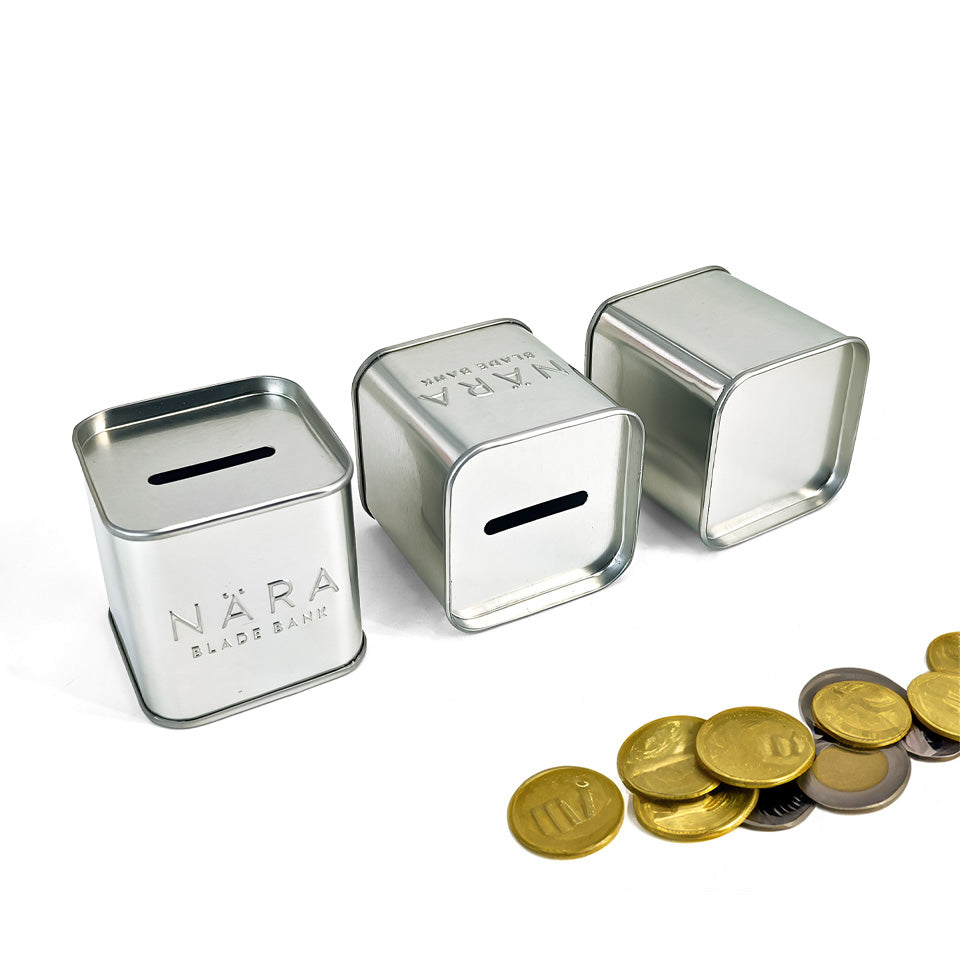 Jinyuanbao money bank metal tin box